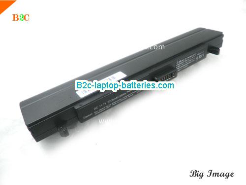 ASUS W5F Battery 4400mAh 11.1V Black Li-ion