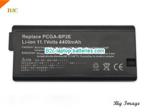SONY VAIO PCG-GR100 Series Battery 4400mAh, 49Wh  11.1V Black Li-ion