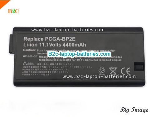 SONY VAIO VGN-A61B Battery 4400mAh, 49Wh  11.1V Black Li-ion