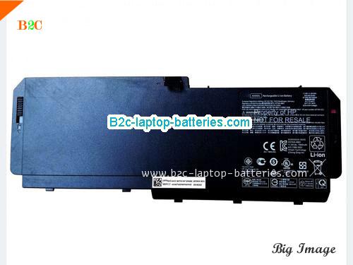 HP ZBook 17 G5 2ZC53EA Battery 4400mAh, 50Wh  11.4V Black Li-Polymer