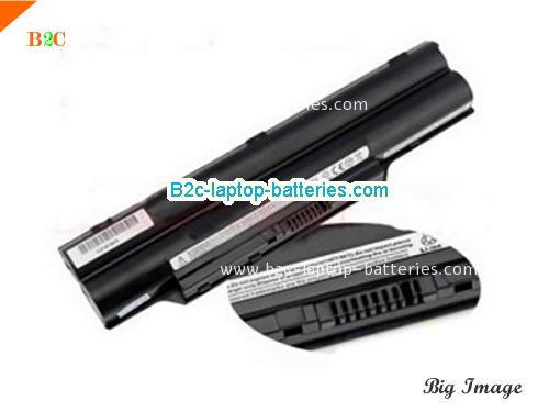 FUJITSU FMVNA6GE Battery 4400mAh, 47Wh  10.8V Black Li-ion