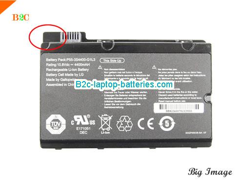 FUJITSU Amilo Pi2530 Battery 4400mAh 10.8V Black Li-ion
