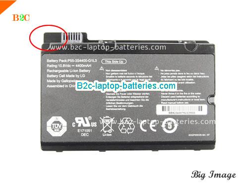 FUJITSU 3S4400-S1S5-07 Battery 4400mAh 10.8V Black Li-ion