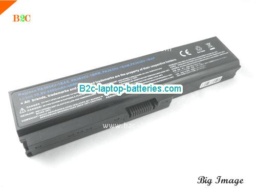 TOSHIBA PA3638U-1BAP Battery 5200mAh 10.8V Black Li-ion