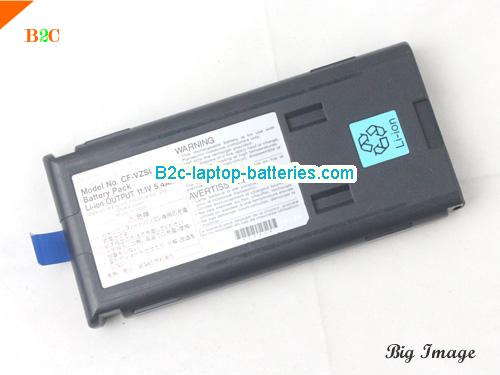 PANASONIC ToughBook CF-28 Series Battery 5400mAh, 5.4Ah 11.1V Metallic Blue Li-ion