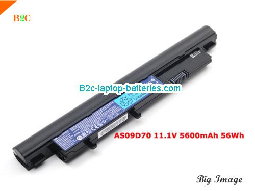 ACER 3810 Battery 5600mAh 11.1V Black Li-ion