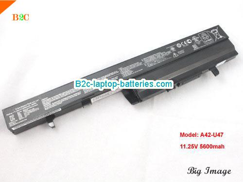 ASUS A41-U47 Battery 5600mAh 11.25V Black Li-ion