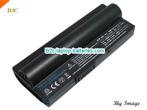 ASUS Eee PC 900 Battery 6600mAh 7.4V Black Li-ion