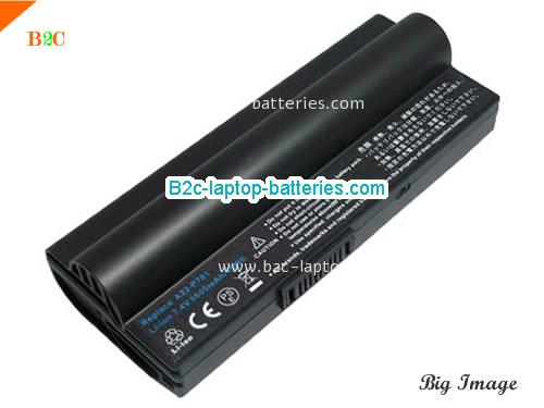 ASUS Eee PC 2G Surf (256 RAM) Battery 6600mAh 7.4V Black Li-ion