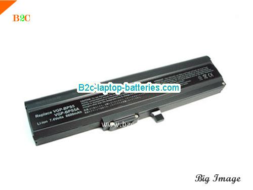 SONY VAIO VGN-TX2XP/L Battery 6600mAh 7.4V Black Li-ion