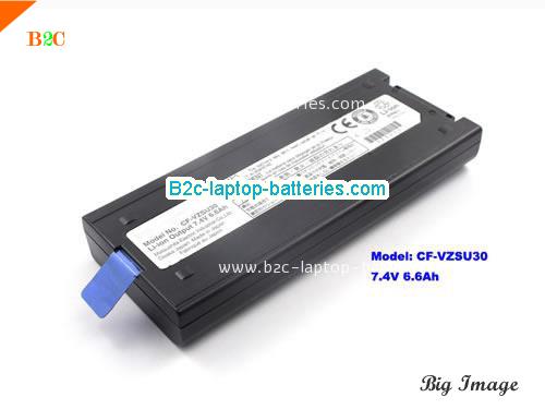 PANASONIC CF18 Battery 6600mAh, 6.6Ah 7.4V Black Li-ion