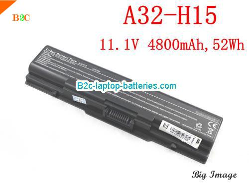 PACKARD BELL EasyNote A32-H15 Series Battery 4800mAh, 52Wh  11.1V Black Li-ion