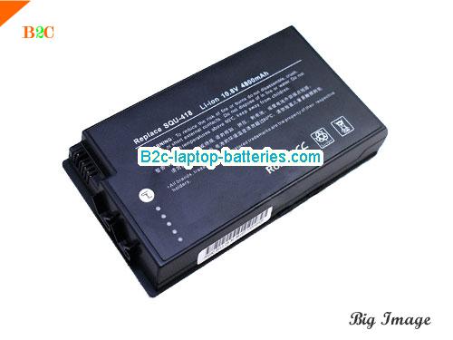 FUJITSU 7082 Battery 4800mAh 10.8V Black Li-ion