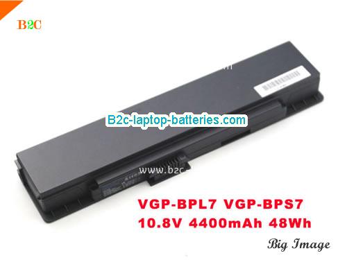 SONY VAIO VGN-G118CN Battery 4400mAh, 48Wh  10.8V Black Li-ion