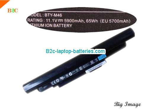 MSI GE40 20PC-490XCN Battery 5900mAh, 65Wh  11.1V Black Li-ion