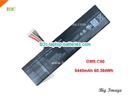 MSI 961TA002F Battery 5440mAh, 60.384Wh  11.1V Black Li-ion