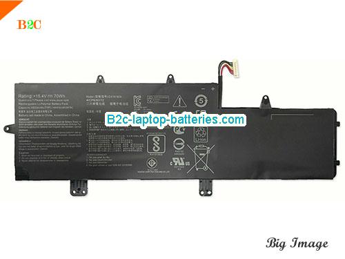 ASUS UX480 Battery 4550mAh, 70Wh  15.4V Black Li-Polymer