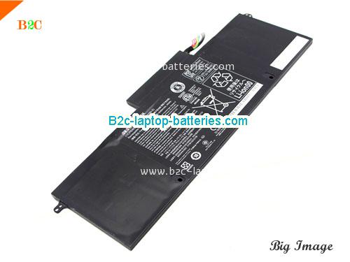 ACER Aspire S3-392G Battery 6060mAh, 45Wh  7.5V Black Li-ion