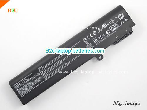 MSI GV72 7RE Battery 3834mAh, 41.43Wh  10.8V Black Li-ion