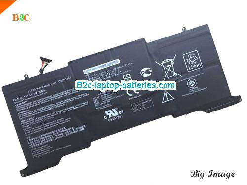 ASUS ZENBOOK UX31LA-US51T UX3Po Battery 50Wh 11.1V Black Li-ion