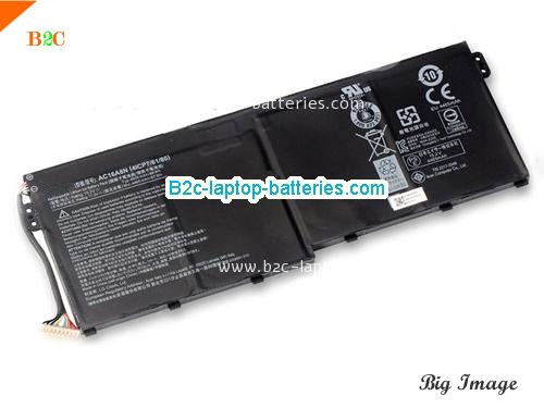 ACER VN7-593G Battery 4605mAh, 50Wh  15.2V Black Li-ion