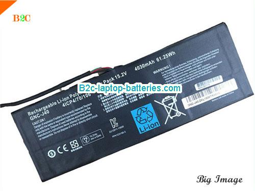 GIGABYTE P34G v2-3 Battery 4030mAh, 61Wh  15.2V Black Li-ion