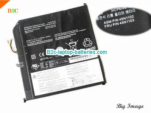 LENOVO Tablet X1 Helix Battery 42Wh, 3.785Ah 11.1V Black Li-Polymer