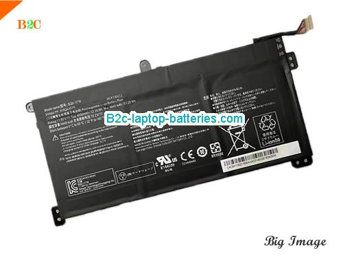 HASEE SQU-1716 Battery 4550mAh, 52.55Wh  11.55V Black Li-Polymer