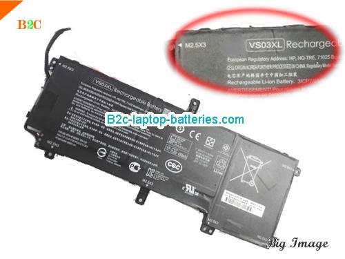 HP Envy 15-AS001NP Battery 52Wh 11.55V Black Li-ion
