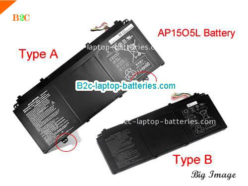 ACER SF51451558U Battery 4670mAh, 53.9Wh  11.55V Black Li-ion