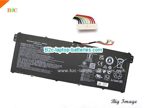 ACER SWIFT 3 SF314-43-R56M Battery 4590mAh, 53Wh  11.55V Black Li-ion