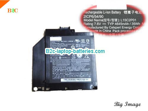 LENOVO L15C2P01 Battery 4645mAh, 35Wh  7.6V Black Li-ion