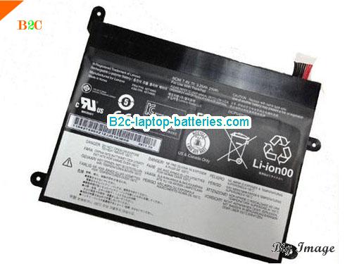 LENOVO ThinkPad 1838 Tablet Battery 3250mAh, 25Wh  7.4V Black Li-ion