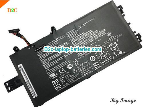 ASUS N593UB Battery 3950mAh, 45Wh  11.4V Black Li-ion