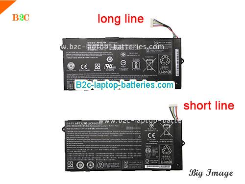 ACER Chromebook C720P-2457 Battery 3920mAh, 45Wh  11.4V Black Li-ion