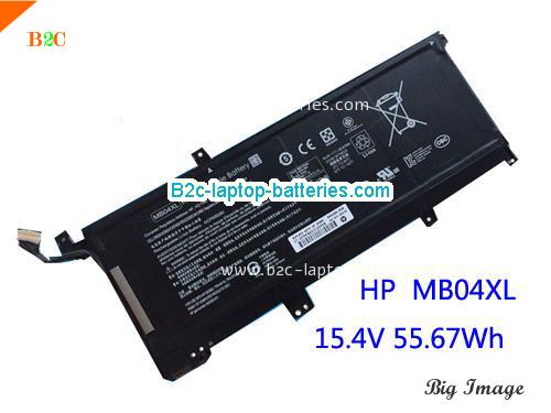 HP Envy X360 15-AR001UR Battery 3470mAh, 55.67Wh  15.4V Black Li-ion