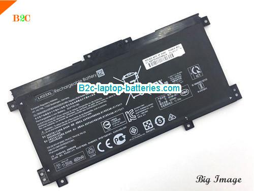 HP Envy X360 15-BP104NI Battery 4600mAh, 56Wh  11.55V Black Li-ion