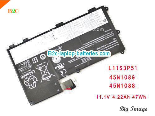 LENOVO 86141C7 Battery 47Wh, 4.22Ah 11.1V Black Li-Polymer