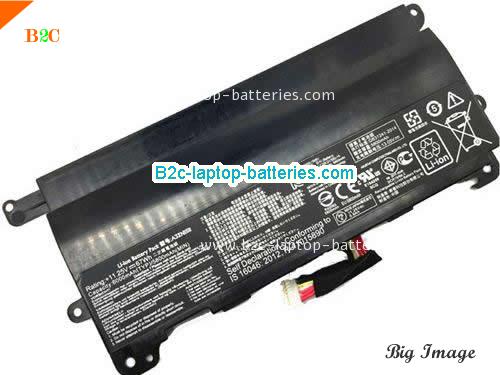 ASUS ROG GFX72VT6700 Battery 6000mAh, 67Wh  11.25V Black Li-ion