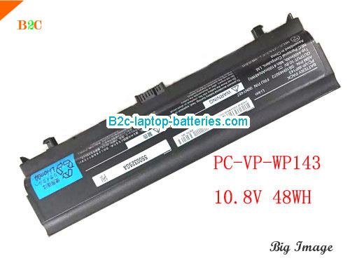 NEC WP143 Battery 4400mAh, 48Wh  10.8V Black Li-lion