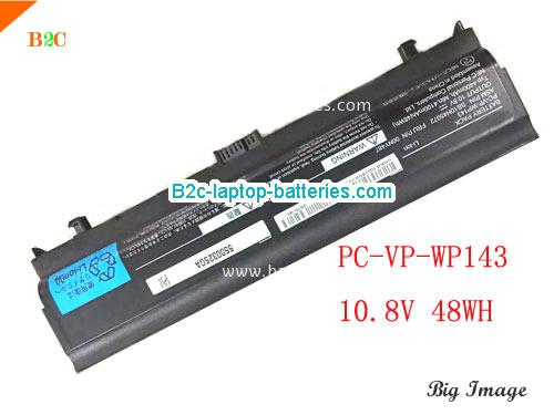 NEC WP143 Battery 4400mAh, 48Wh  10.8V Black Li-lion