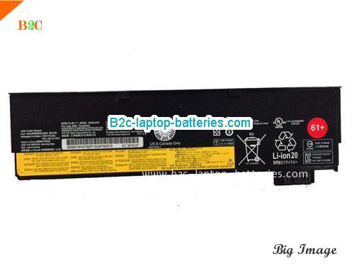 LENOVO SB10K97582 Battery 4400mAh, 48Wh  10.8V Black Li-ion