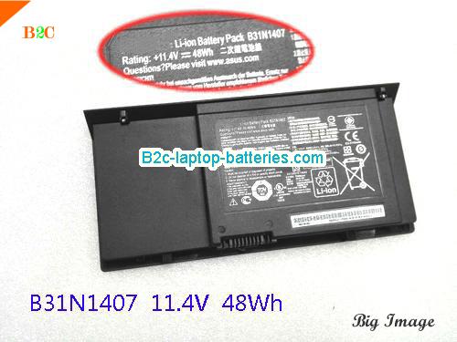 ASUS 0B200-01120100 Battery 48Wh 11.4V Black Li-ion