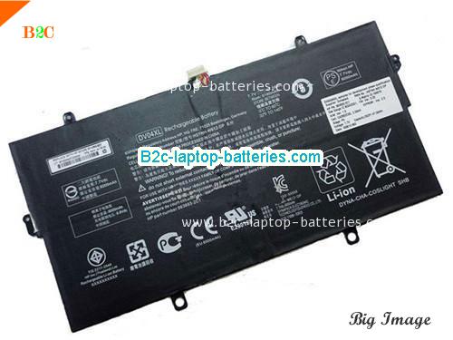 HP DV04XL Battery 6180mAh, 48Wh  7.7V Black Li-ion