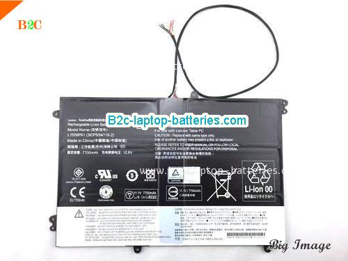 LENOVO 3ICP554116-2 Battery 7920mAh, 88Wh  11.1V Black Li-Polymer