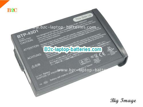 ACER TravelMate 225XV Battery 4400mAh 14.8V Grey Li-ion