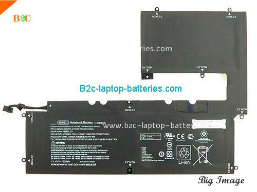 HP Envy x2 15-c001ns Battery 4380mAh, 50Wh  11.4V Black Li-ion