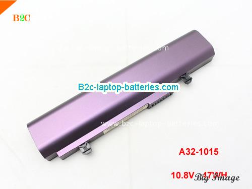 ASUS Eee PC 1016PED Battery 4400mAh, 47Wh  10.8V Purple Li-ion