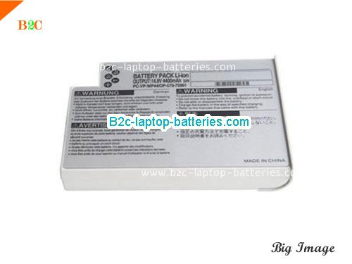 NEC OP-570-75901 Battery 4400mAh 14.8V Silver Grey Li-ion