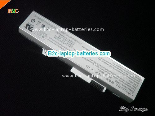 AVERATEC 3800 8162 Battery 4400mAh, 4.4Ah 11.1V Silver Li-ion